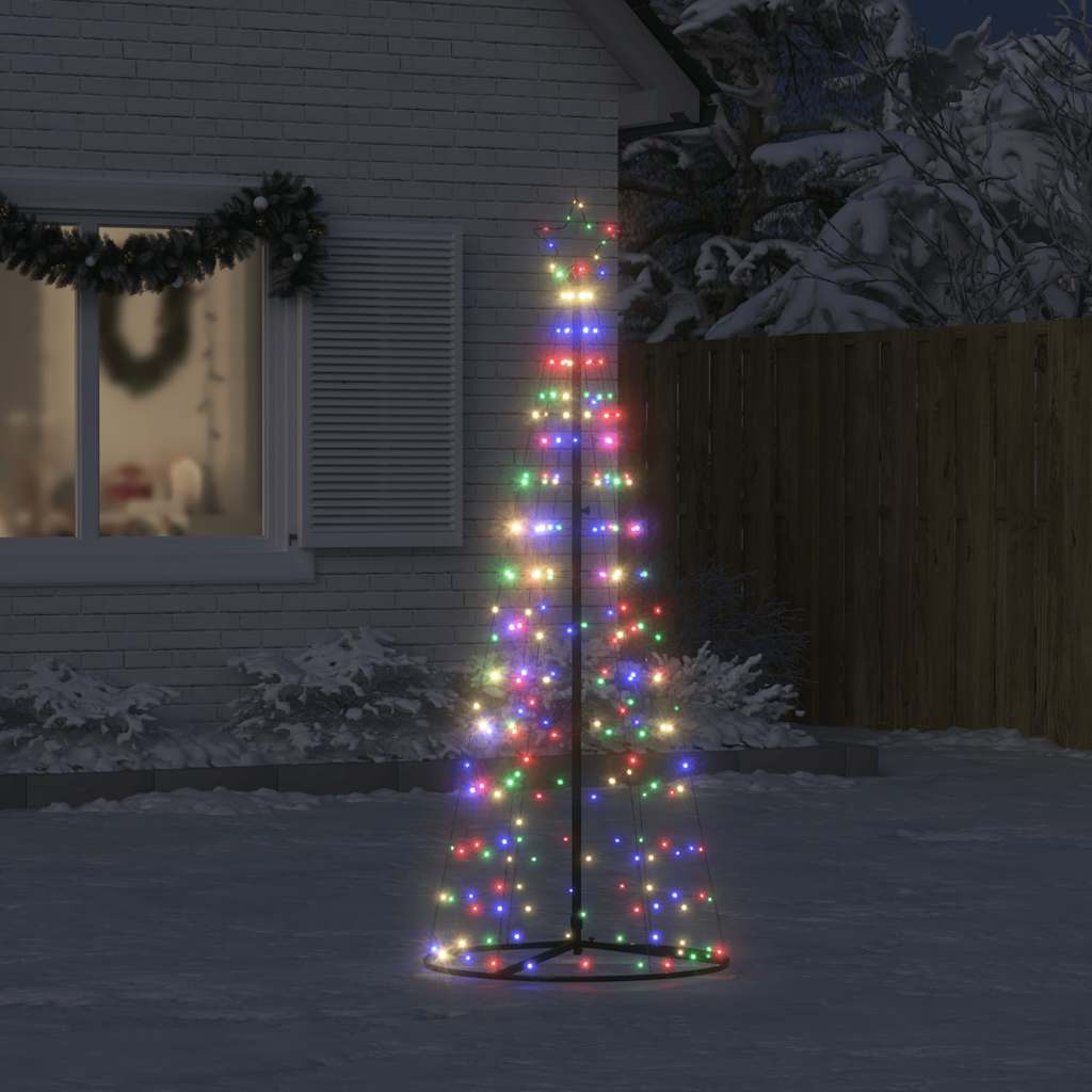 LED Juletre 200 LED Fargerike 182 cm