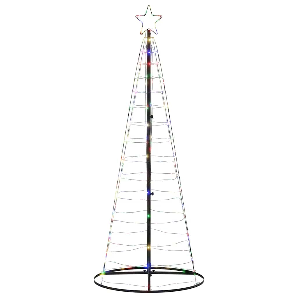 LED Juletre 200 LED Fargerike 182 cm