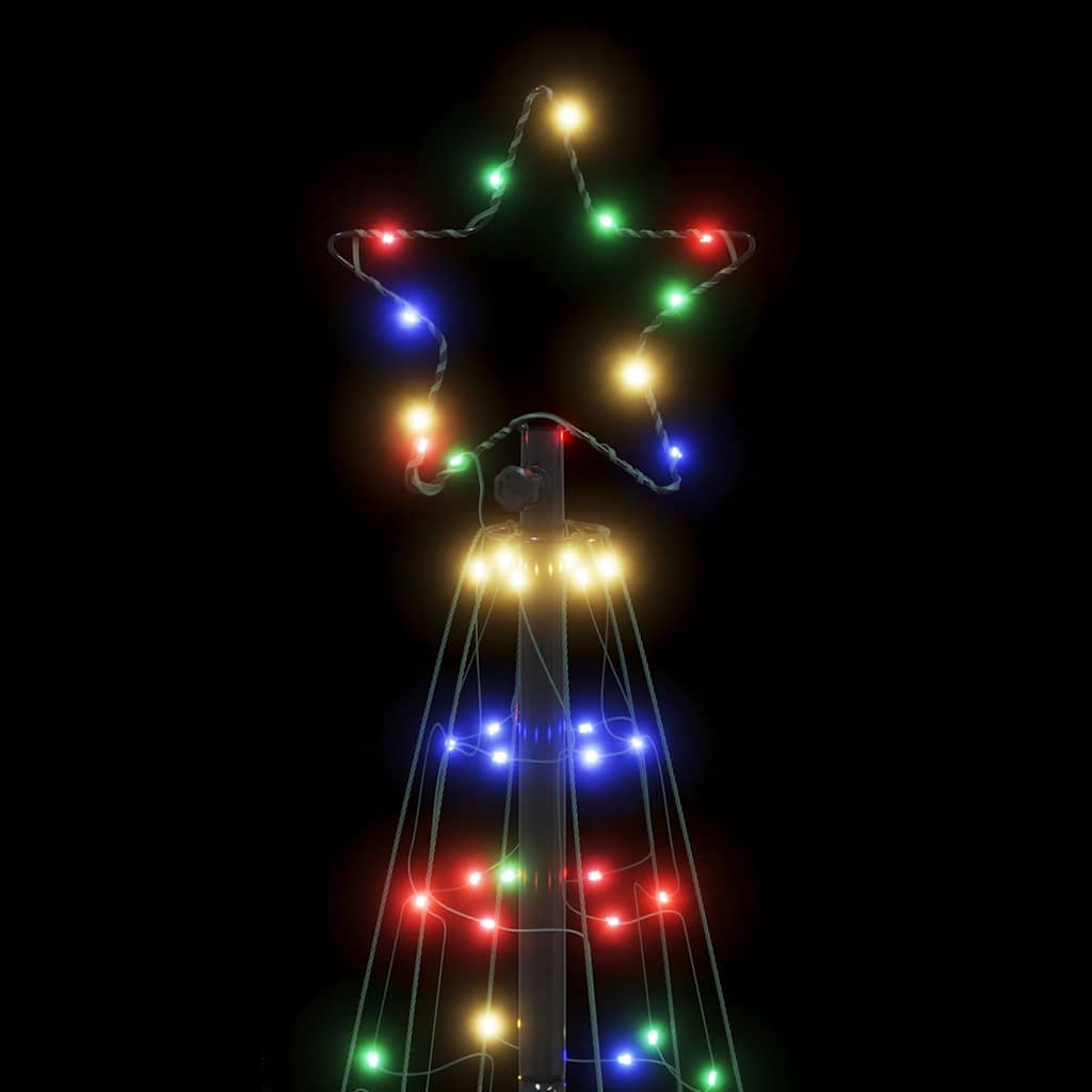 LED Juletre 200 LED Fargerike 182 cm