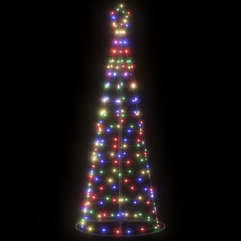 LED Juletre 200 LED Fargerike 182 cm