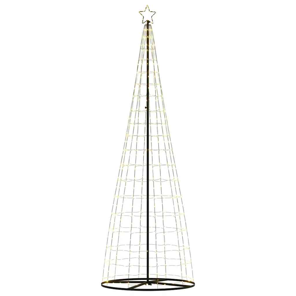 LED Juletre 550 LEDs Varm Hvit 304 cm