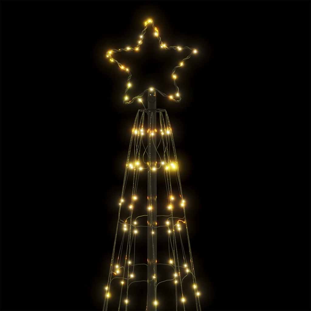 LED Juletre 550 LEDs Varm Hvit 304 cm