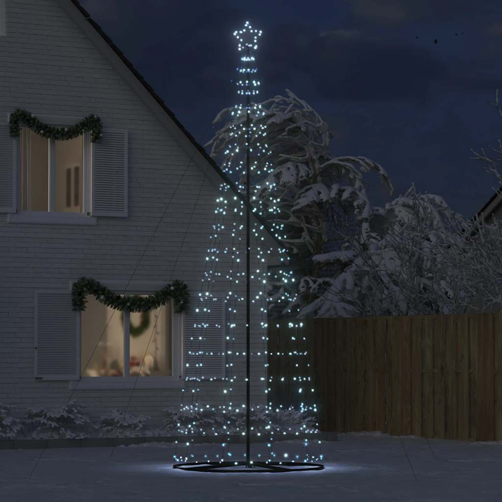 LED Juletre 1534 LEDs Kald Hvit 503 cm
