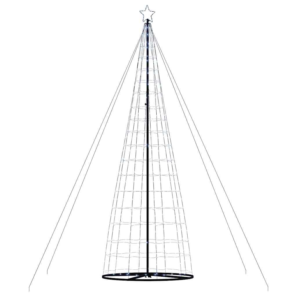 LED Juletre 1534 LEDs Kald Hvit 503 cm