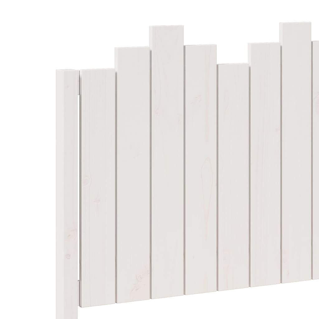 Ekstra lang sengeramme uten madrass hvit 100x220 cm heltre