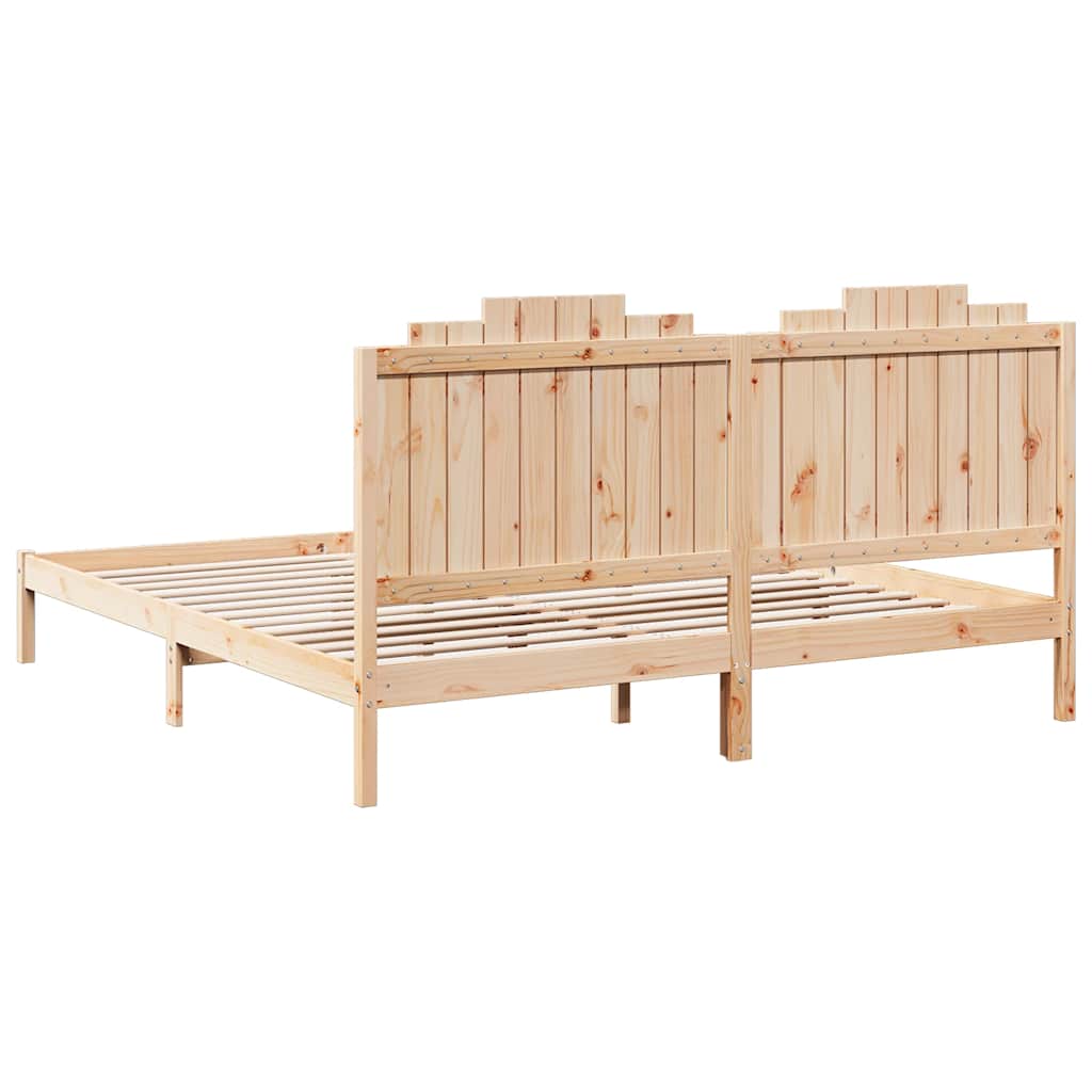 Ekstra lang sengeramme uten madrass 180x220 cm heltre