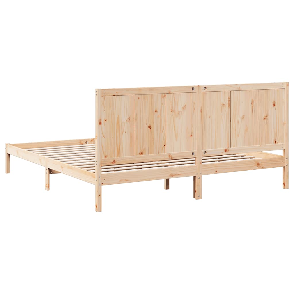 Ekstra lang sengeramme uten madrass 200x220 cm heltre