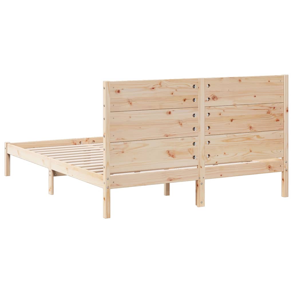 Ekstra lang sengeramme uten madrass 160x220 cm heltre