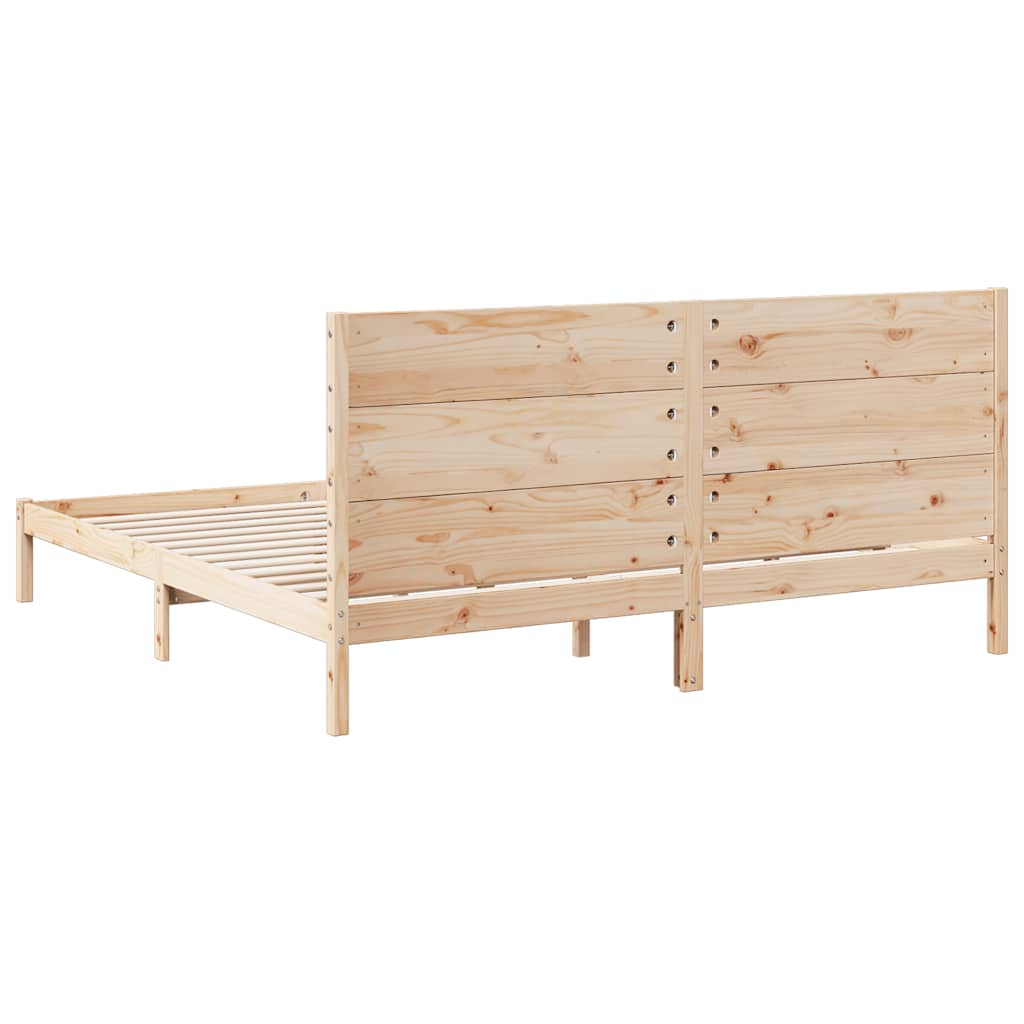 Ekstra lang sengeramme uten madrass 200x220 cm heltre