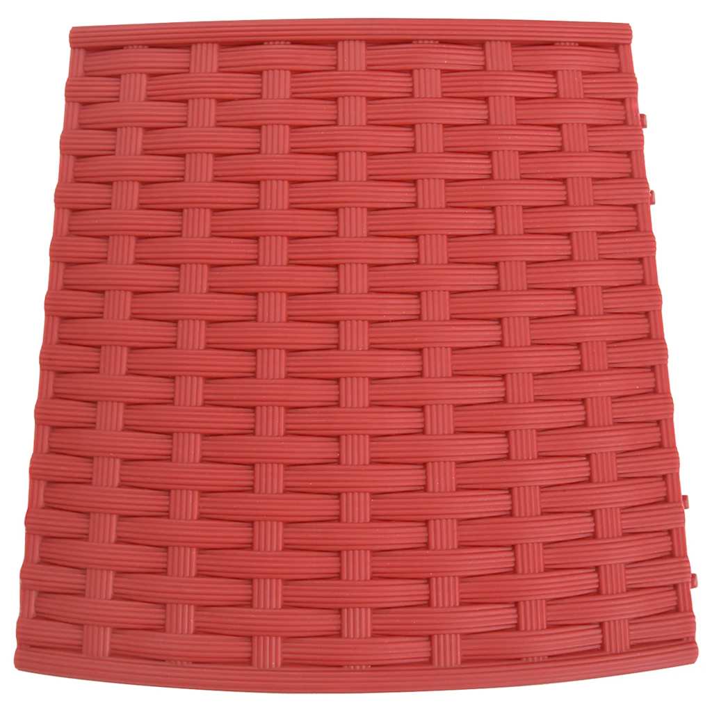 Juletreskjørt rødt Ø56x23 cm plast