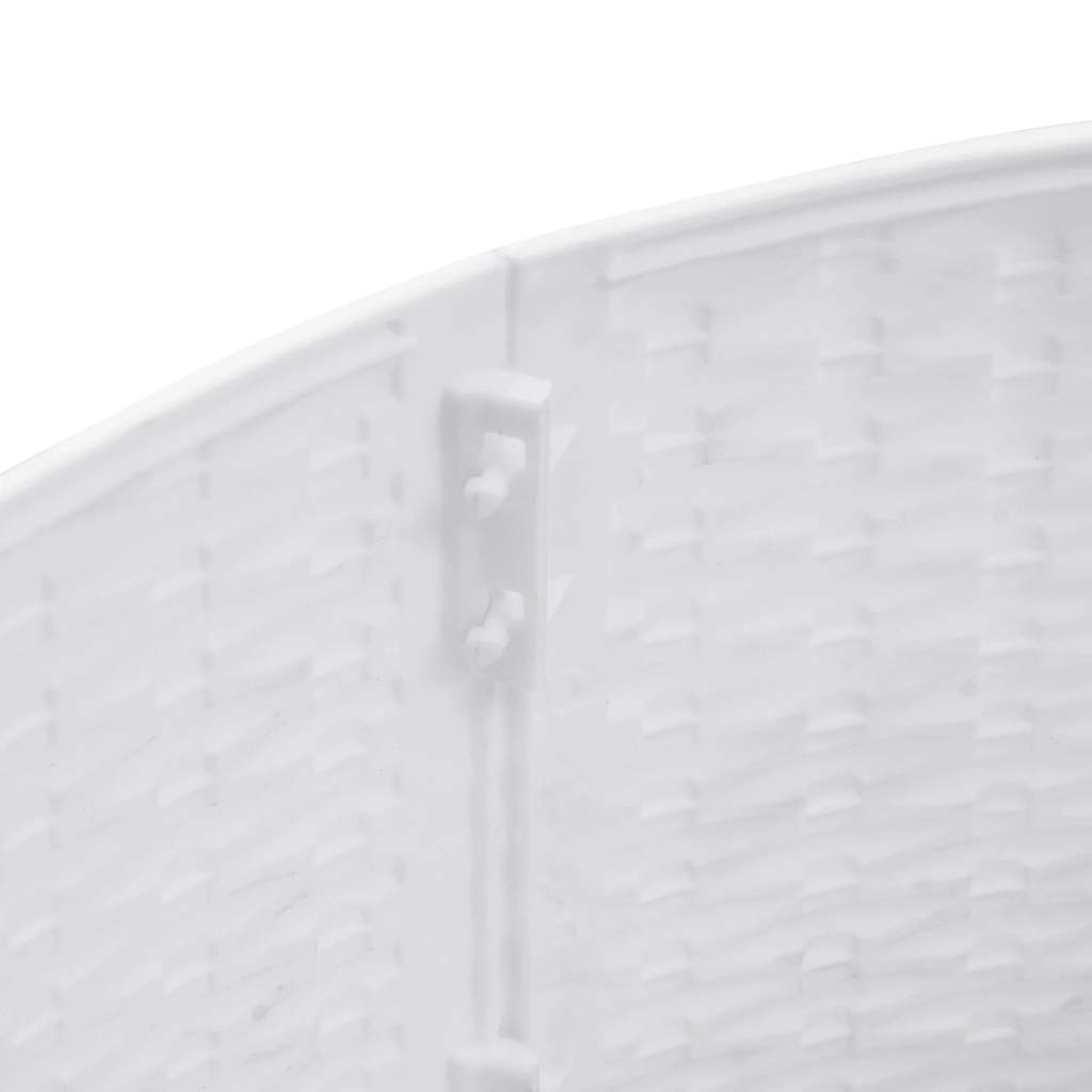 Juletreskjørt hvit Ø65x23 cm plast
