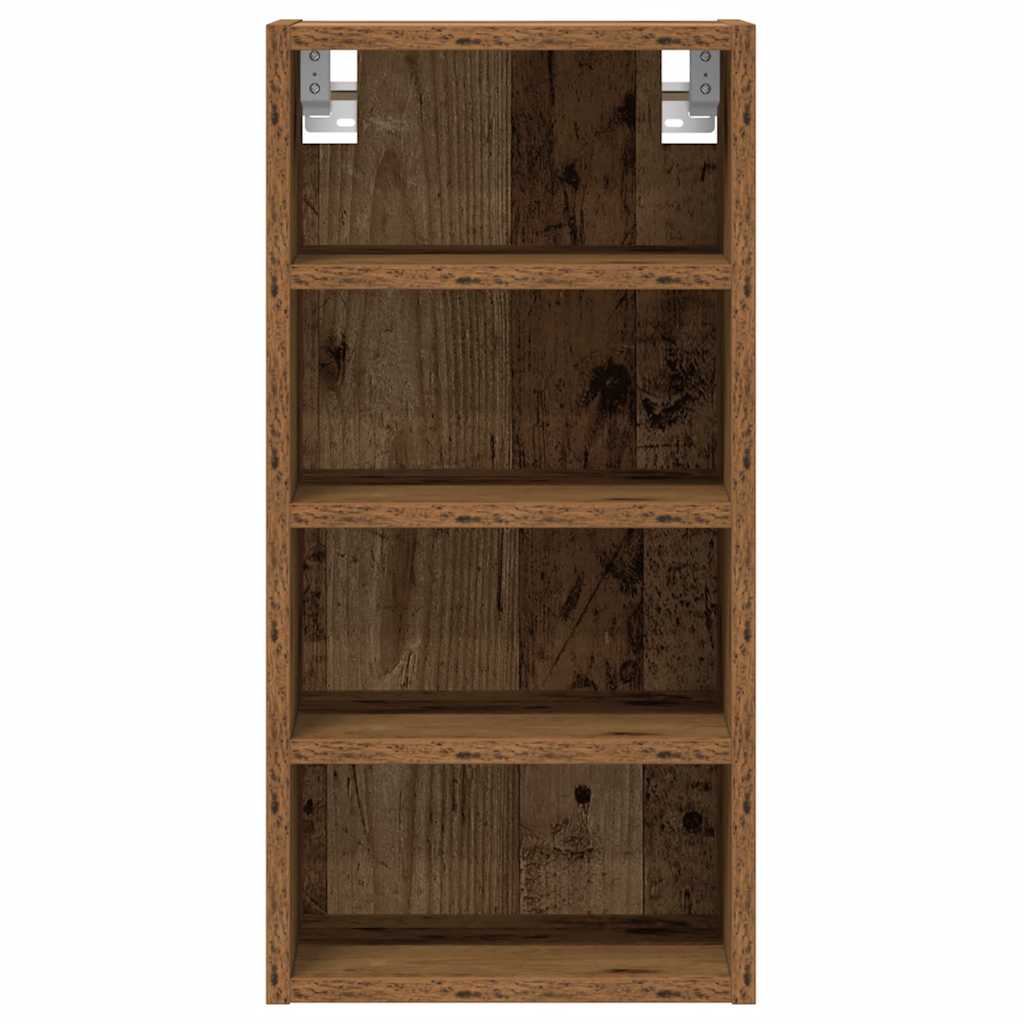 Hengende skap "Riga" gammelt tre 30x29,5x60 cm konstruert tre