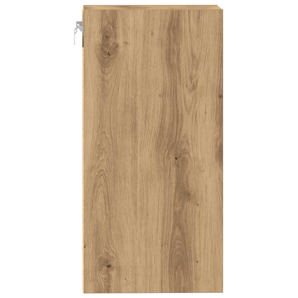 Hengende skap "Riga" artisan eik 40x29,5x60 cm konstruert tre