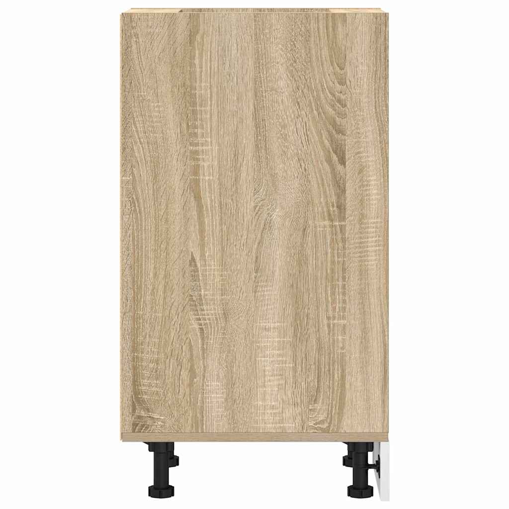 Bunnskap "Riga" sonoma eik 20x44,5x81,5 cm konstruert tre
