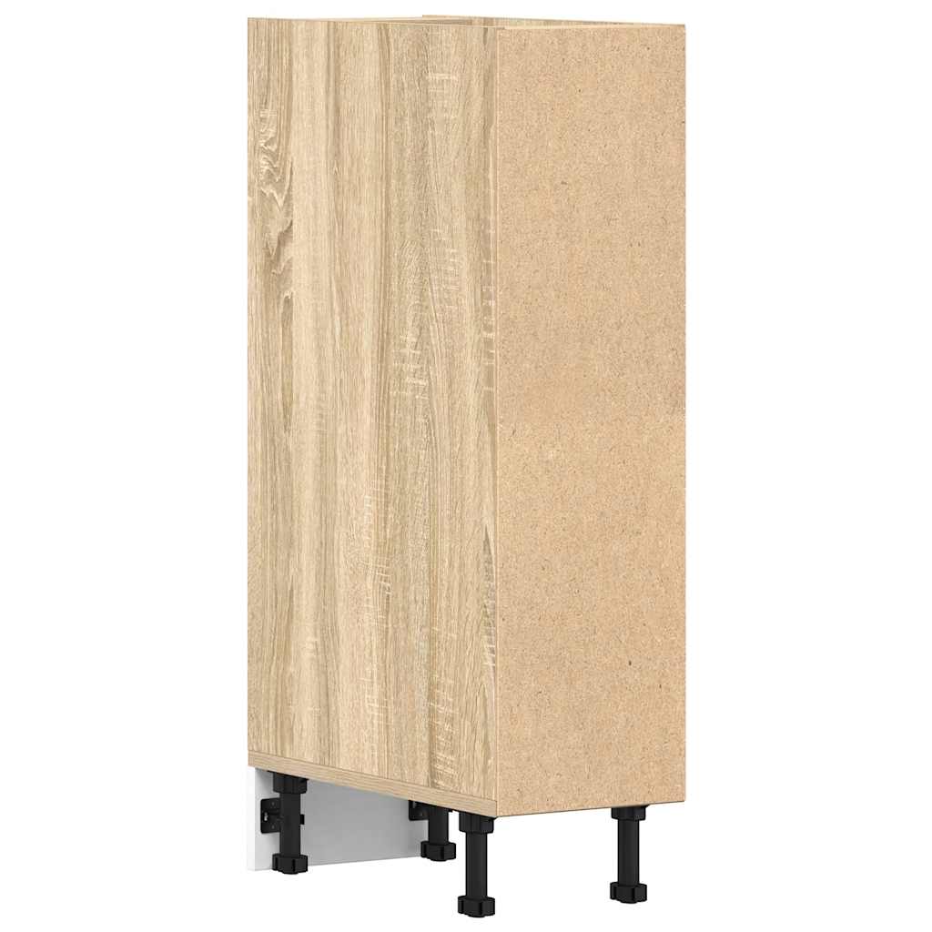 Bunnskap "Riga" sonoma eik 20x44,5x81,5 cm konstruert tre