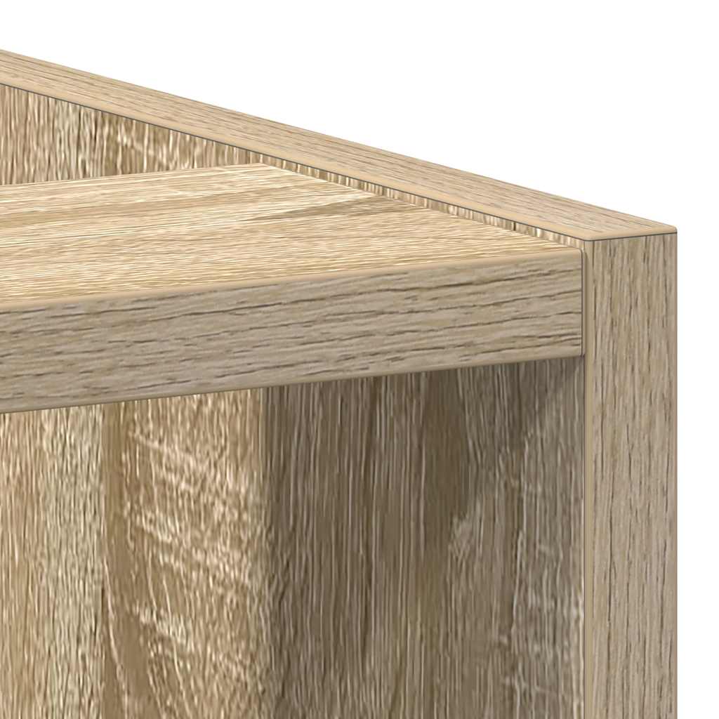 Bunnskap "Riga" sonoma eik 20x44,5x81,5 cm konstruert tre