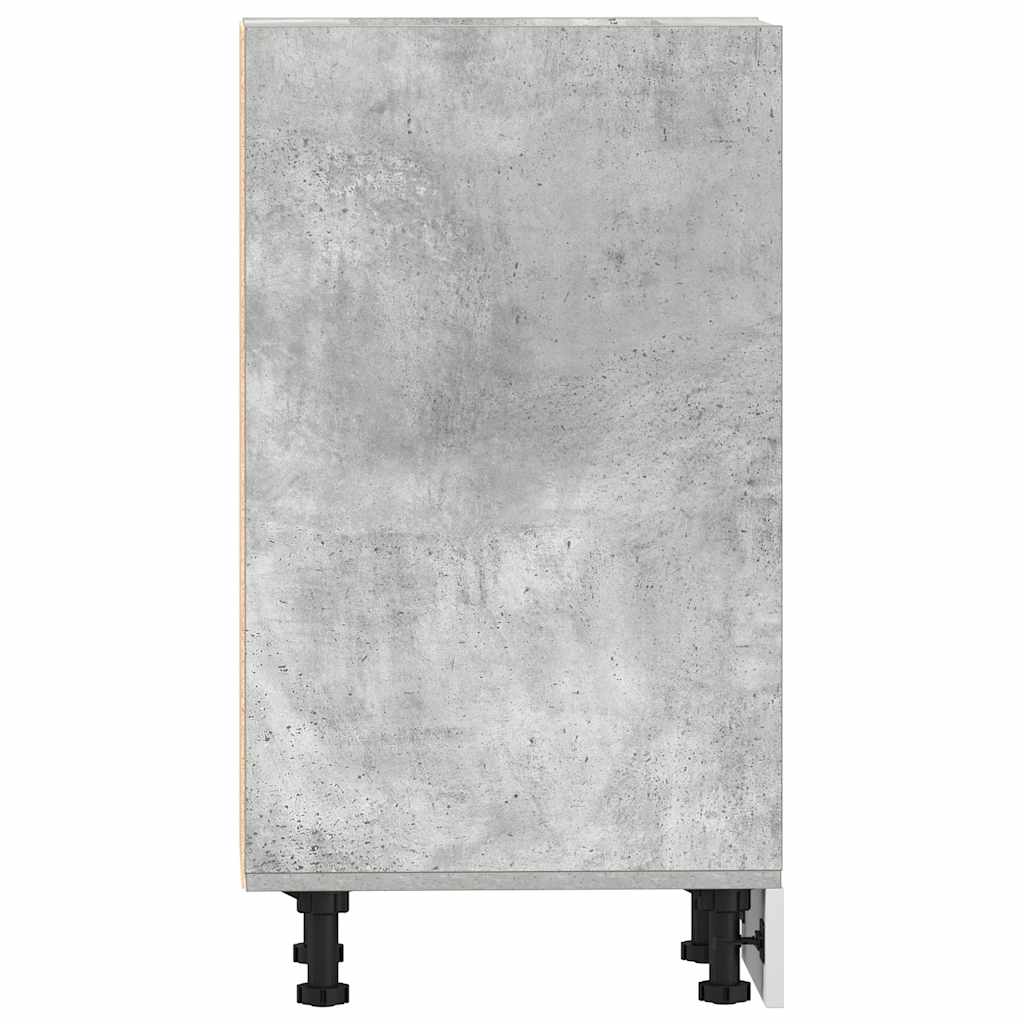Bunnskap "Riga" betonggrå 20x44,5x81,5 cm konstruert tre