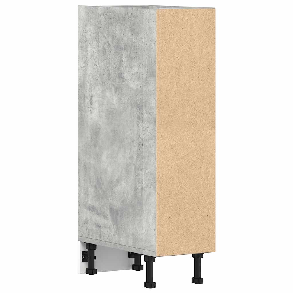 Bunnskap "Riga" betonggrå 20x44,5x81,5 cm konstruert tre