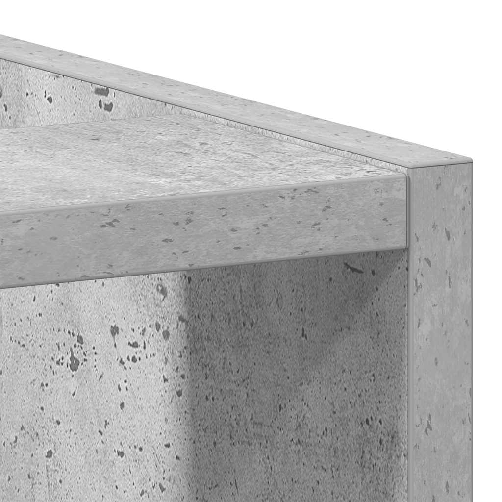 Bunnskap "Riga" betonggrå 20x44,5x81,5 cm konstruert tre