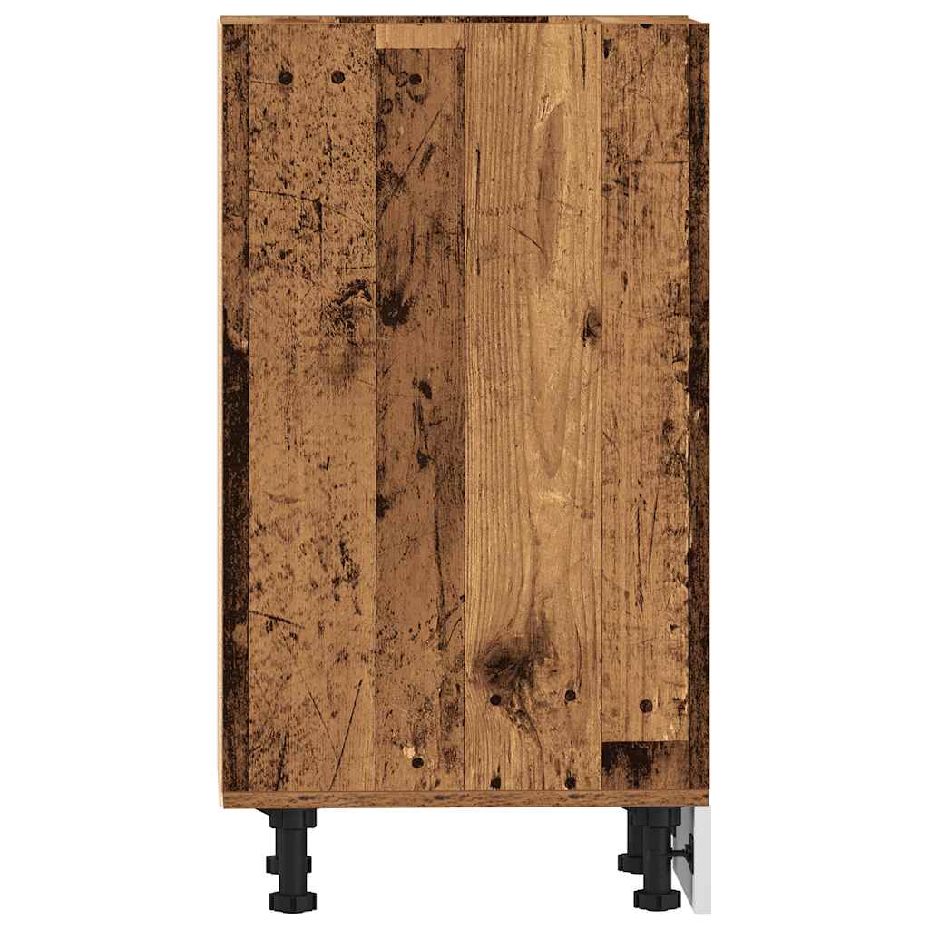 Bunnskap "Riga" gammelt tre 20x44,5x81,5 cm konstruert tre