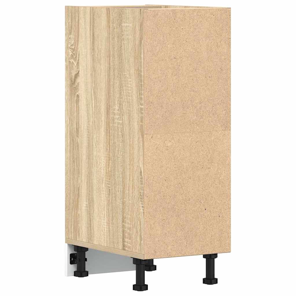 Bunnskap "Riga" sonoma eik 30x44,5x81,5 cm konstruert tre