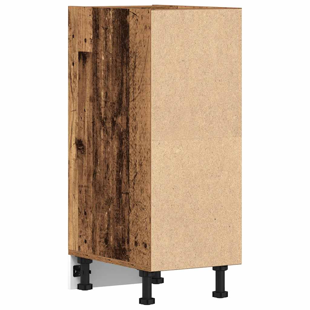 Bunnskap "Riga" gammelt tre 30x44,5x81,5 cm konstruert tre