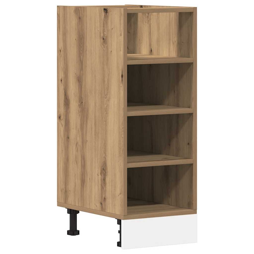 Bunnskap "Riga" artisan eik 30x44,5x81,5 cm konstruert tre