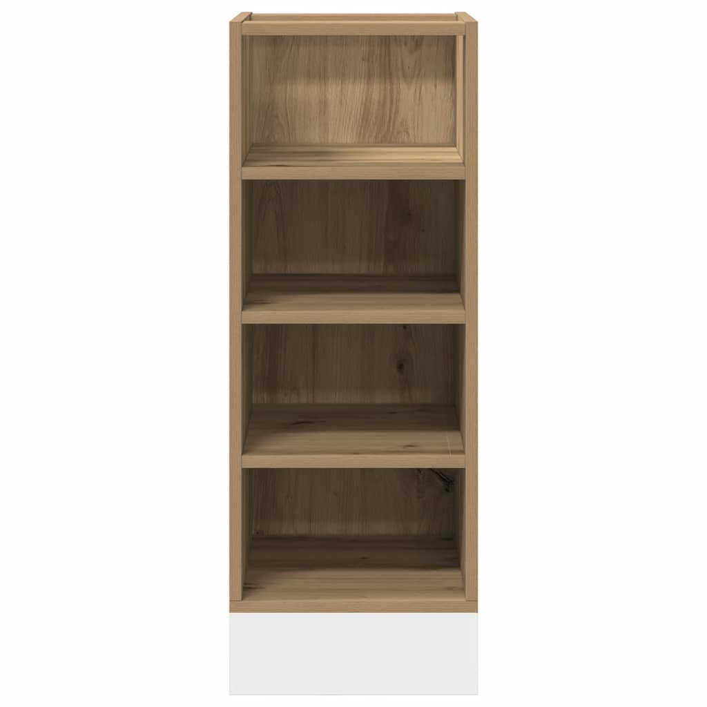 Bunnskap "Riga" artisan eik 30x44,5x81,5 cm konstruert tre