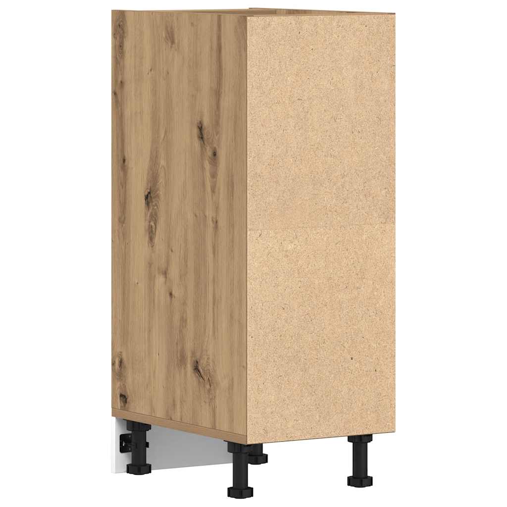 Bunnskap "Riga" artisan eik 30x44,5x81,5 cm konstruert tre
