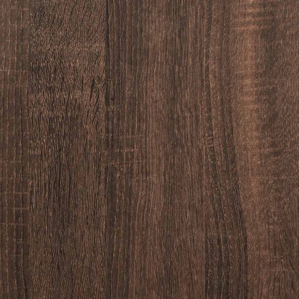 Bunnskap "Riga" brun eik 40x44,5x81,5 cm konstruert tre