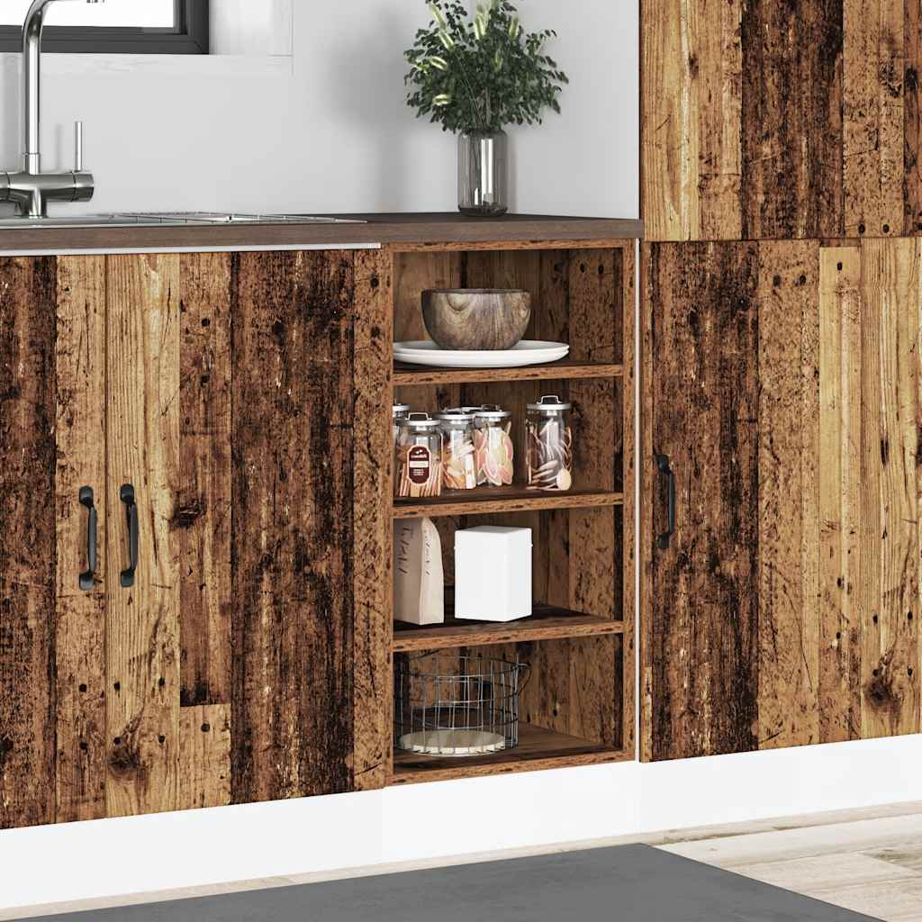 Bunnskap "Riga" gammelt tre 40x44,5x81,5 cm konstruert tre