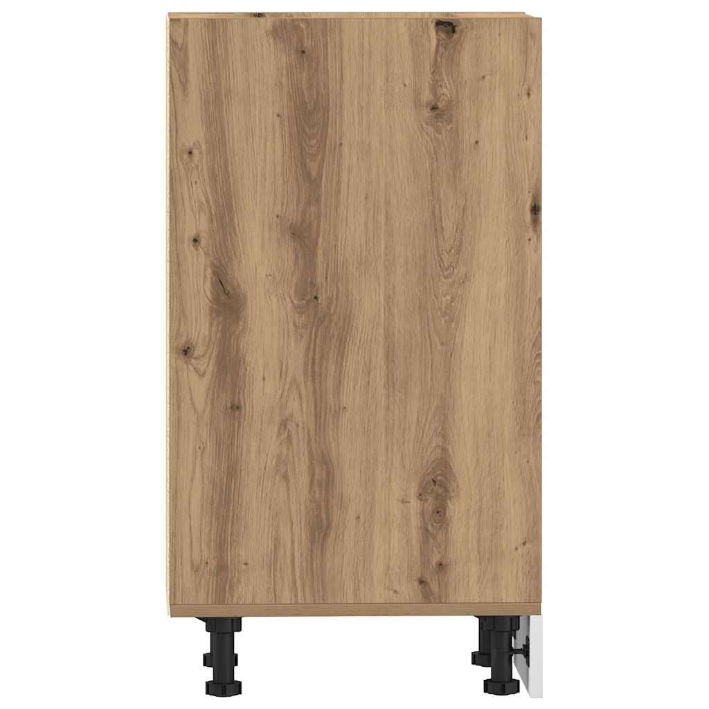 Bunnskap "Riga" artisan eik 40x44,5x81,5 cm konstruert tre