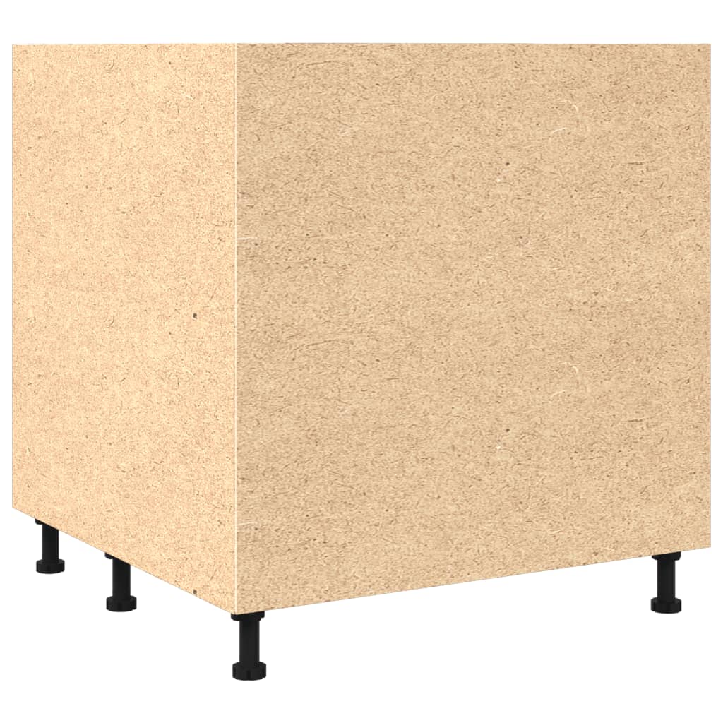 Kjøkkenskap gammelt tre 75,5x75,5x81,5 cm konstruert tre