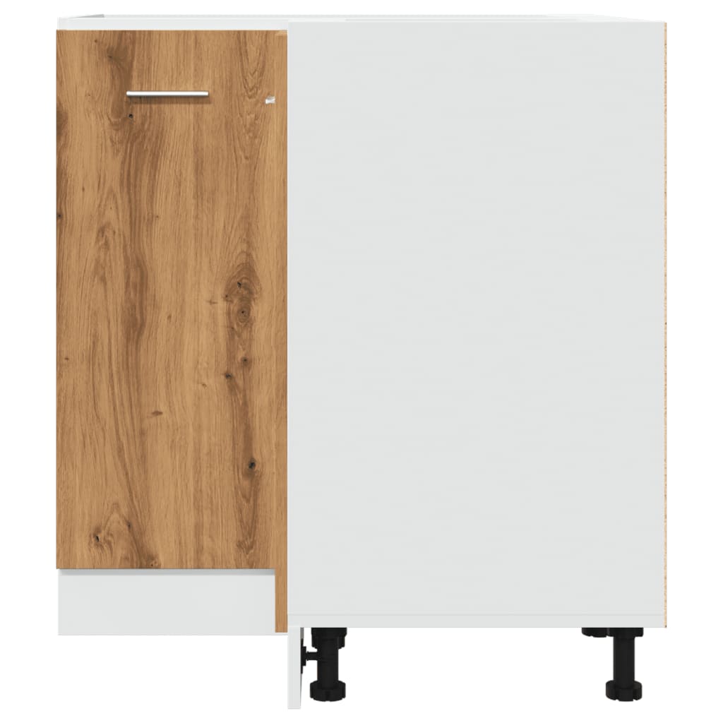 Kjøkkenskap artisan eik 75,5x75,5x81,5 cm konstruert tre