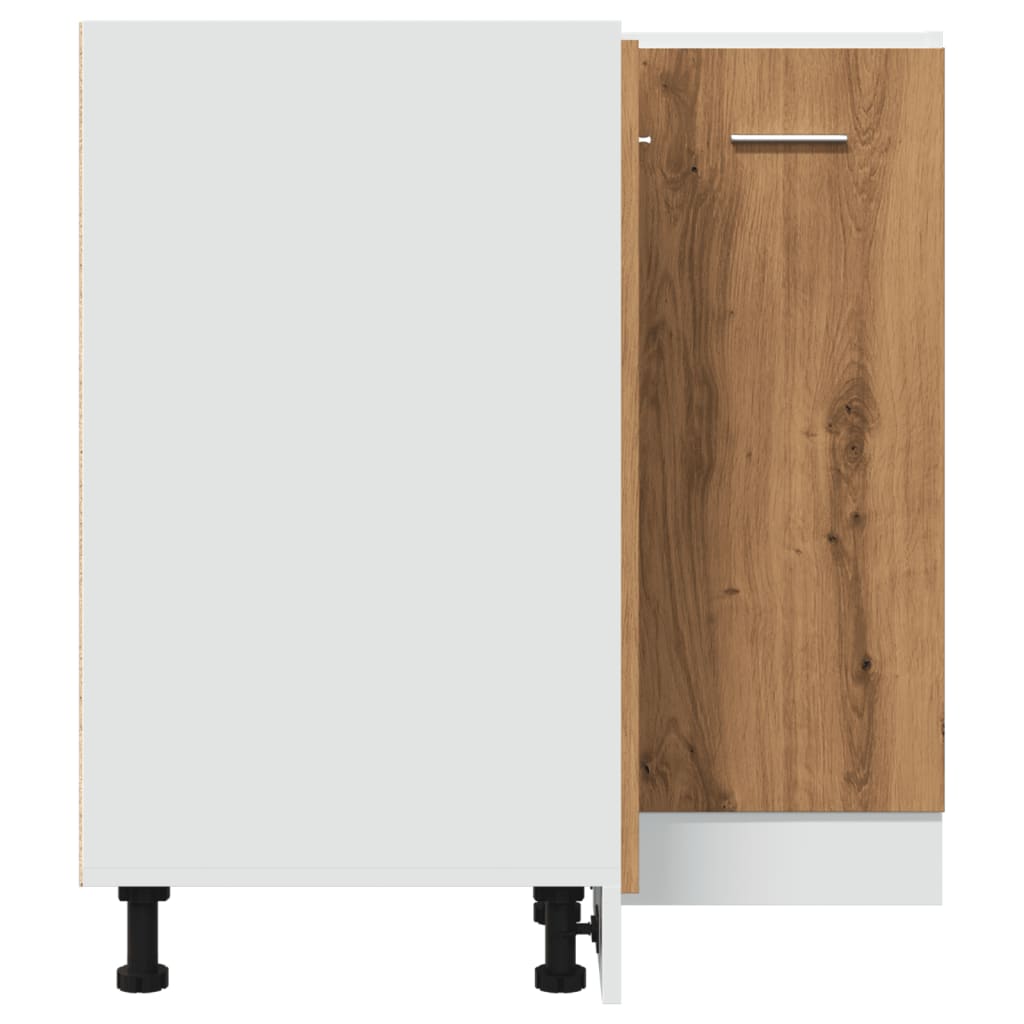 Kjøkkenskap artisan eik 75,5x75,5x81,5 cm konstruert tre
