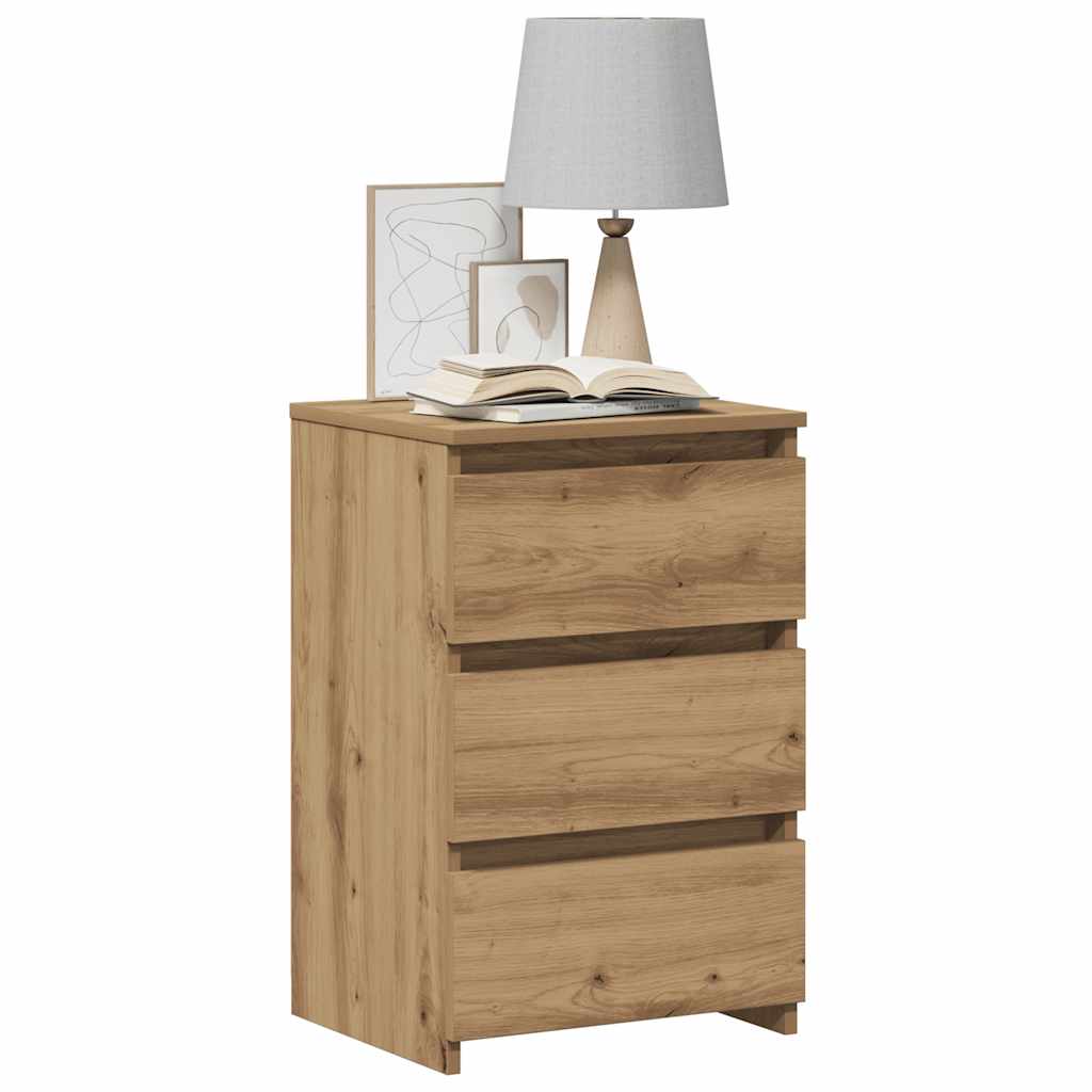 Nattbord artisan eik 40x35x62,5 cm konstruert tre