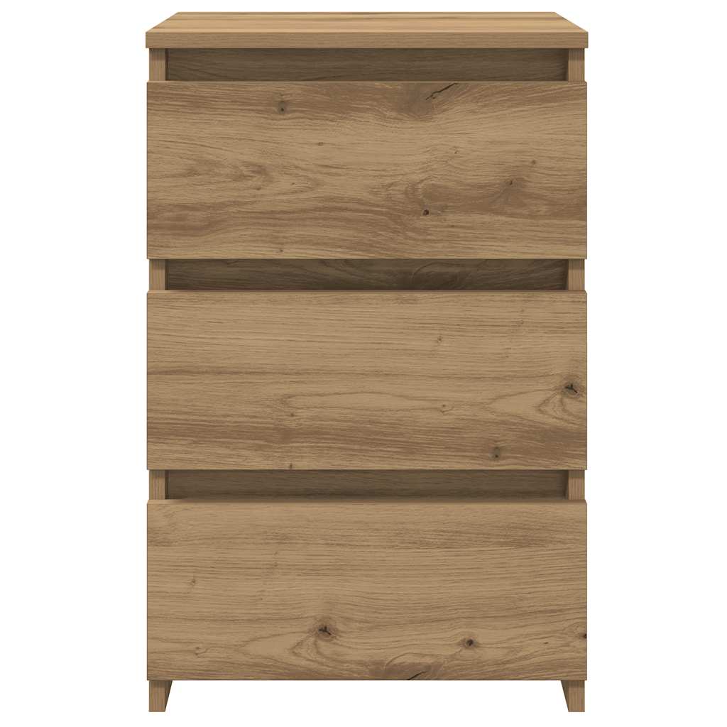 Nattbord 2 stk artisan eik 40x35x62,5 cm konstruert tre