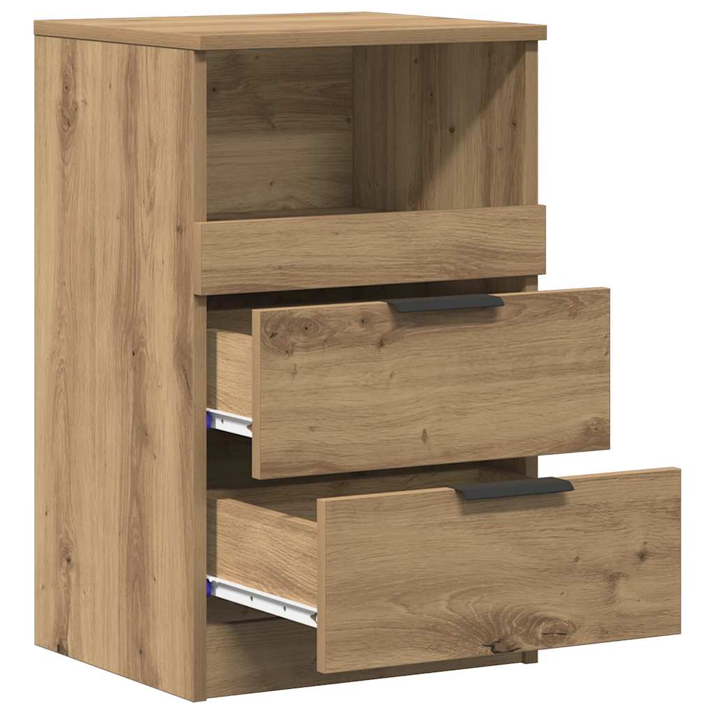 Nattbord artisan eik 40x36x65 cm konstruert tre