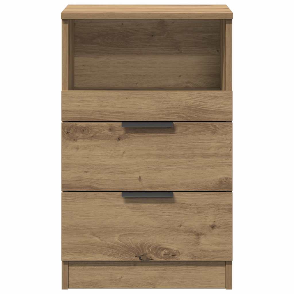 Nattbord artisan eik 40x36x65 cm konstruert tre