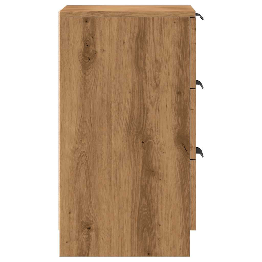 Nattbord artisan eik 40x36x65 cm konstruert tre