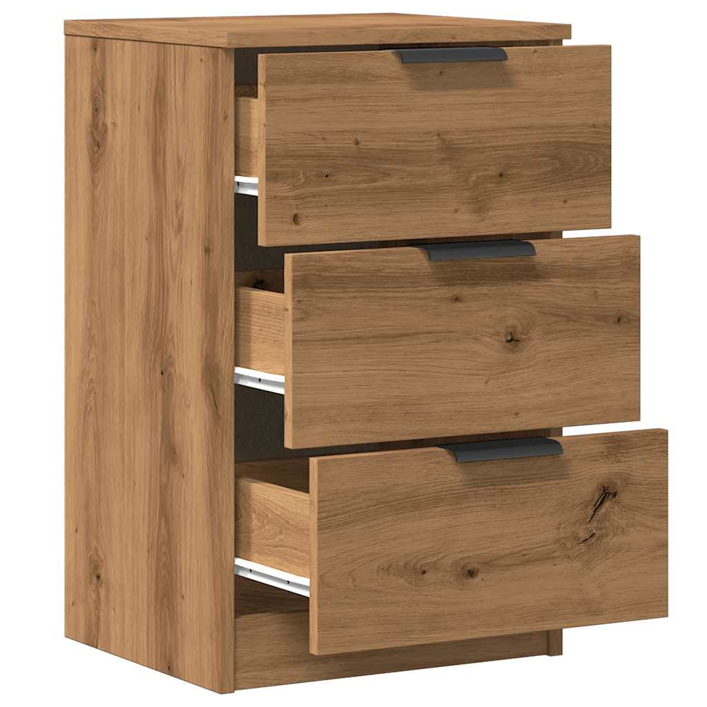 Nattbord artisan eik 40x36x65 cm konstruert tre