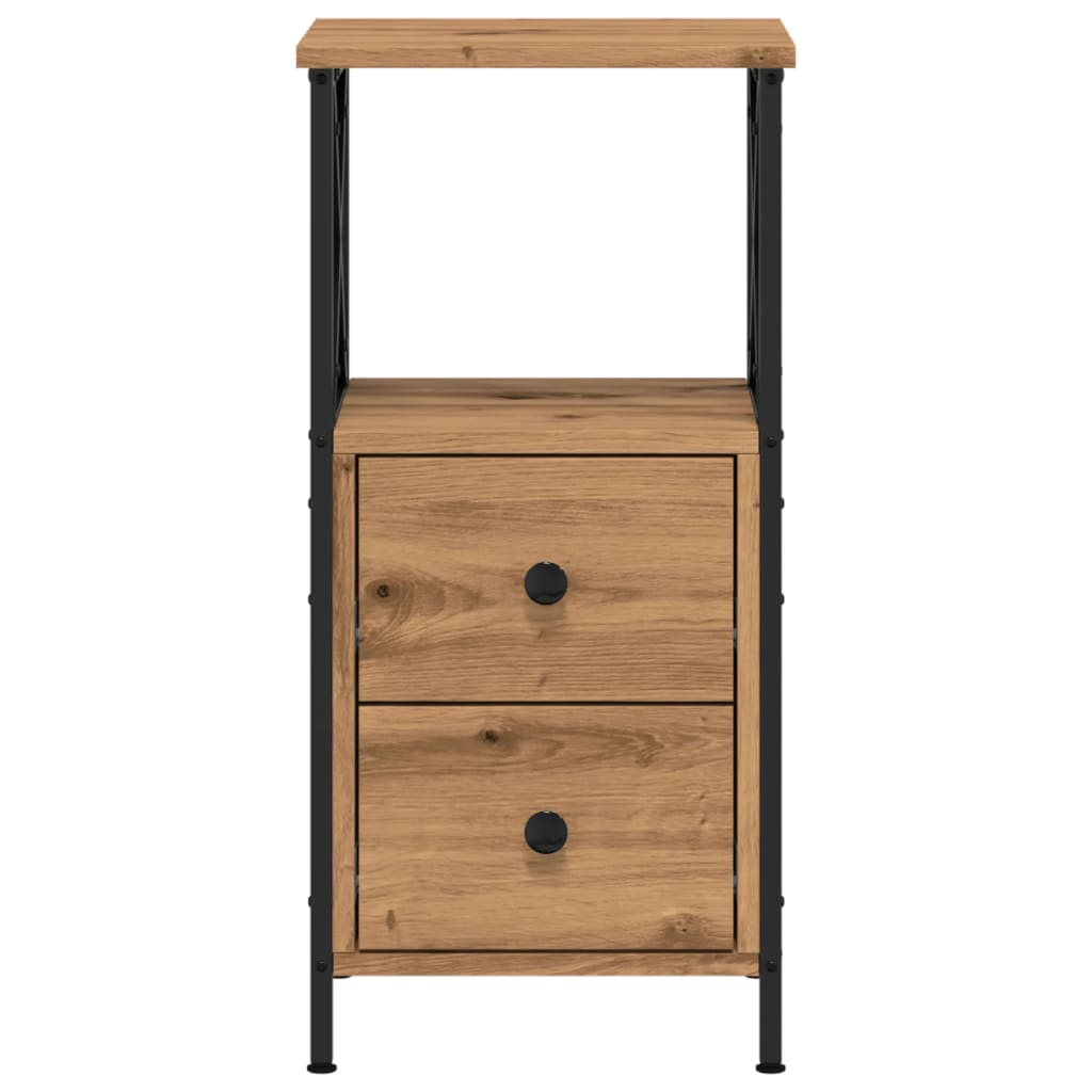 Nattbord artisan eik 34x35,5x70 cm konstruert tre