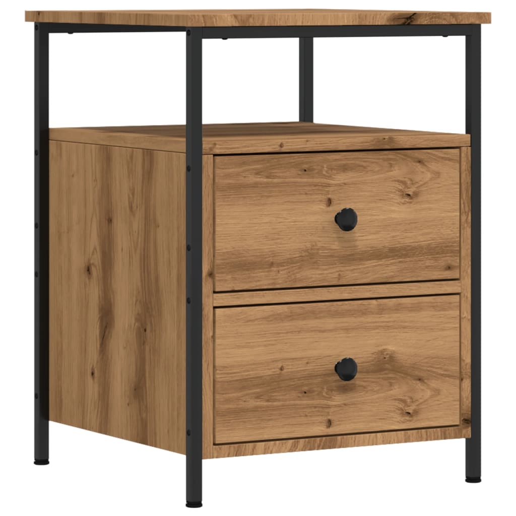 Nattbord artisan eik 44x45x60 cm konstruert tre