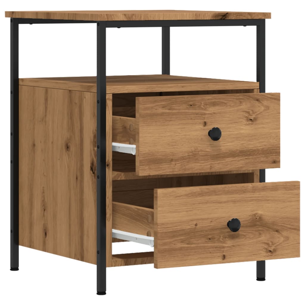 Nattbord artisan eik 44x45x60 cm konstruert tre