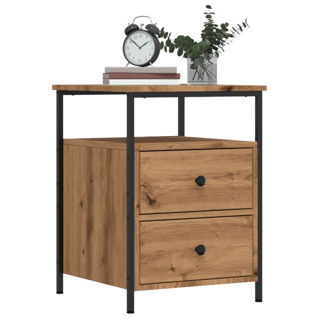 Nattbord artisan eik 44x45x60 cm konstruert tre