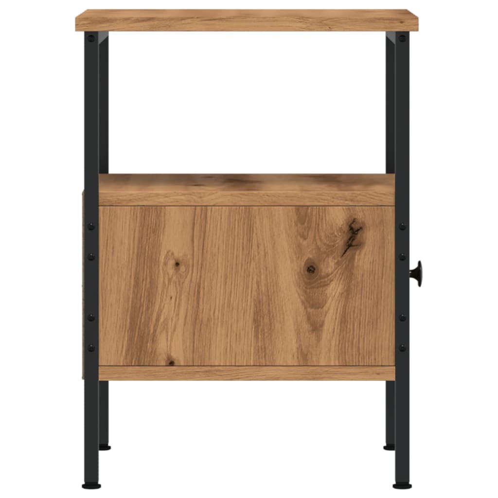 Nattbord artisan eik 34x36x50 cm konstruert tre