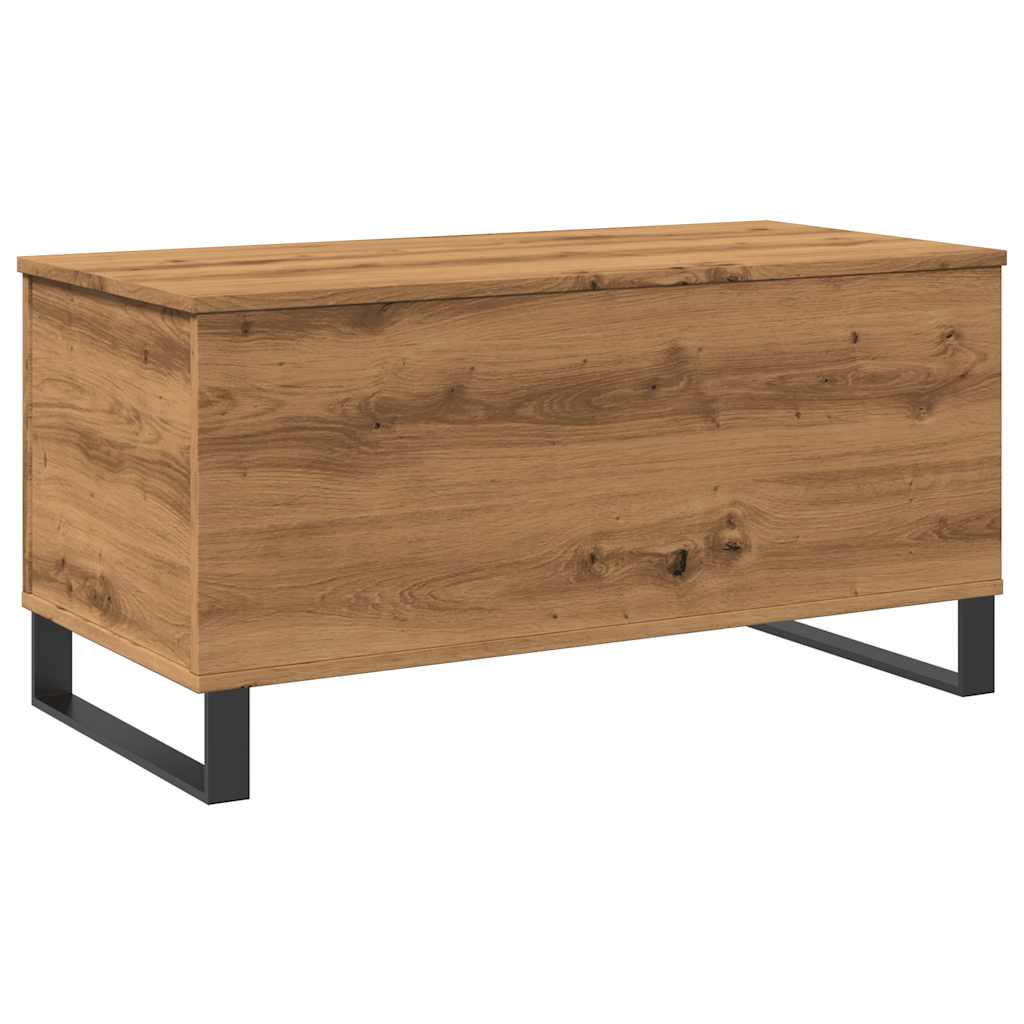 Salongbord artisan eik 90x44,5x45 cm konstruert tre