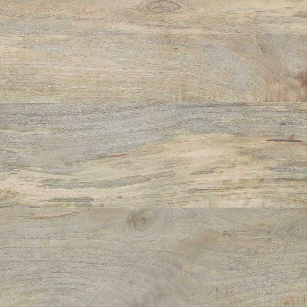 Nattbordskap Hvit og svart 40 x 33 x 46 cm heltre mango