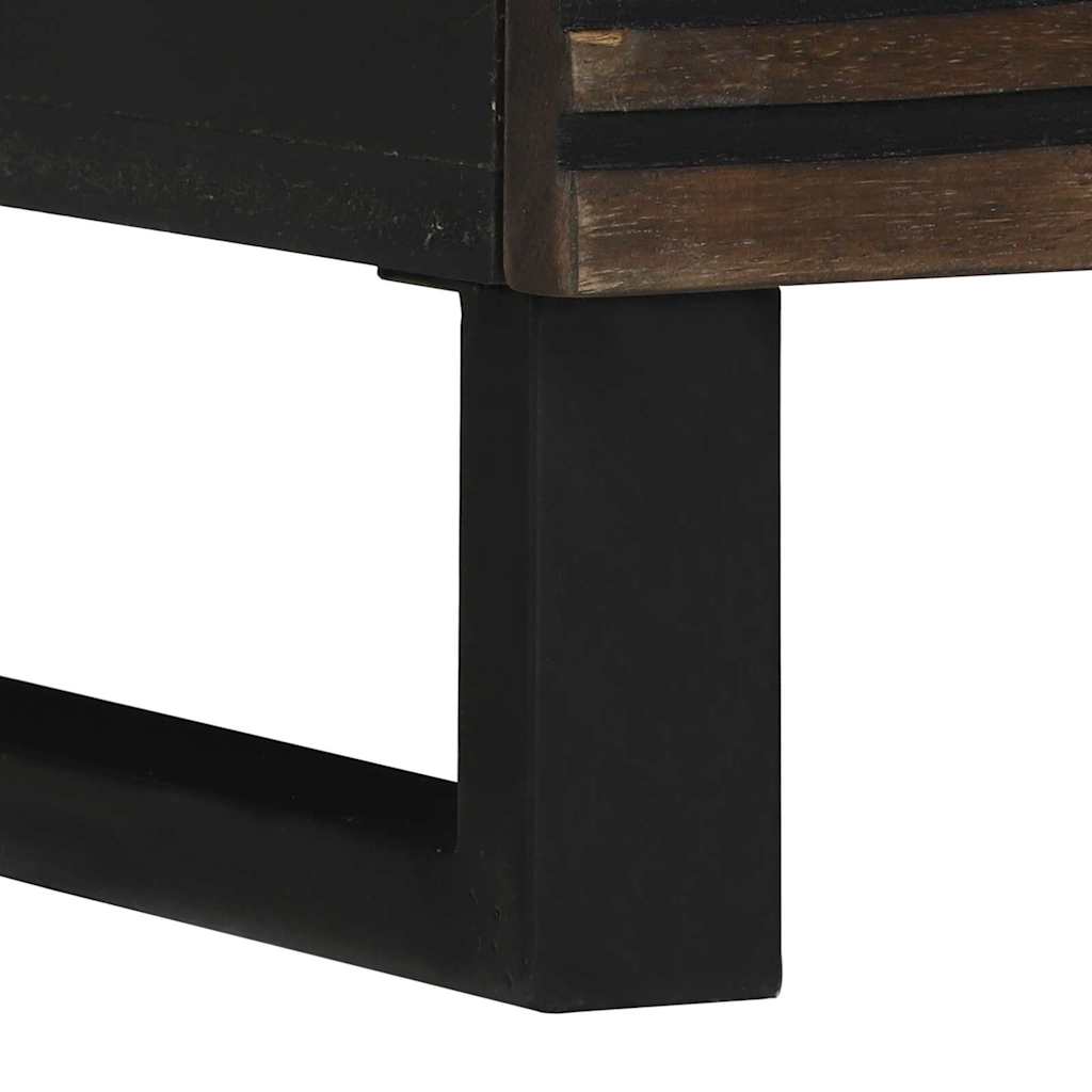 Nattbordskap Valnøtt 40 x 33 x 46 cm Massivt akasietre