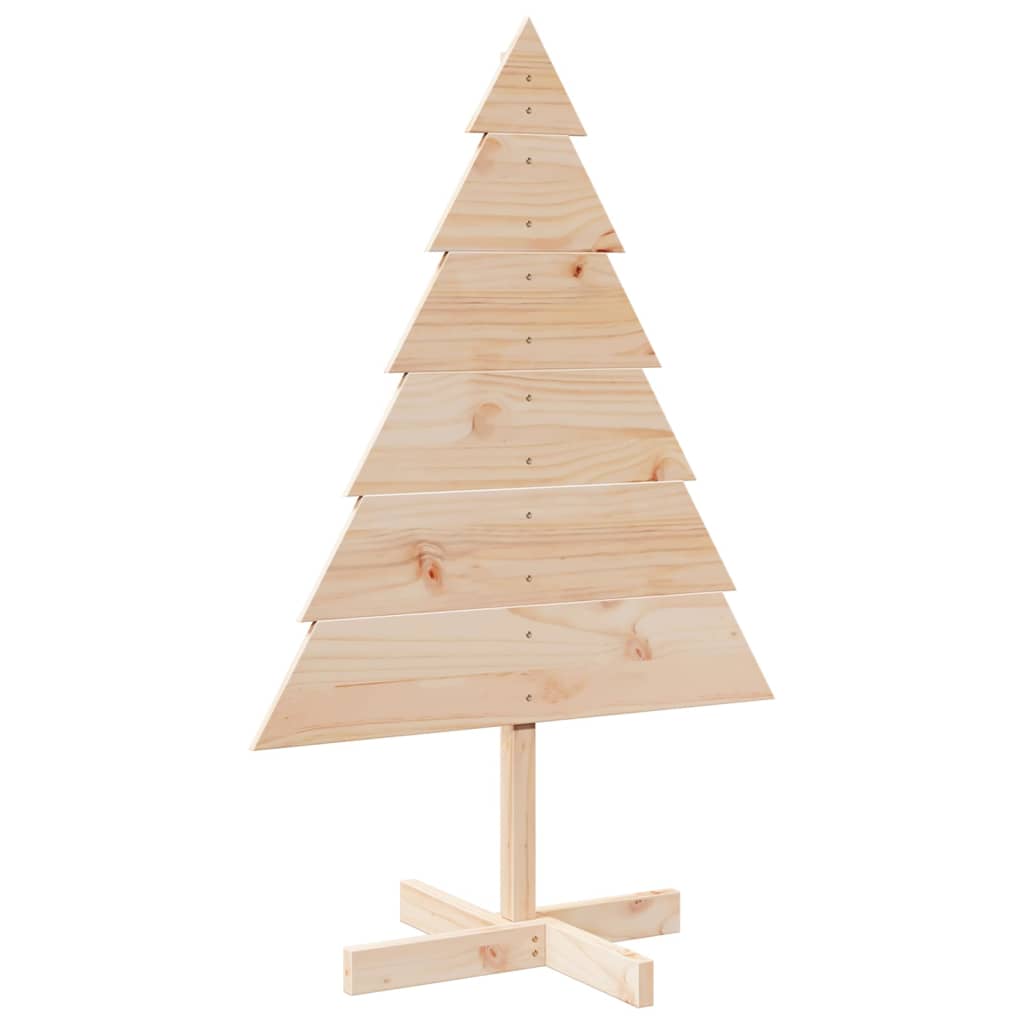 Juletre av tre til pynt 110 cm heltre
